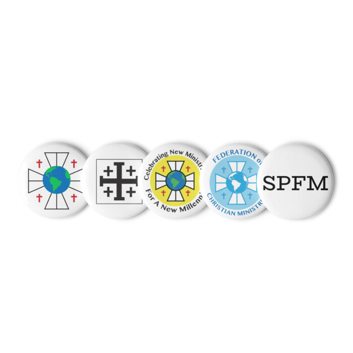 FCM Retro Logos Pin Set