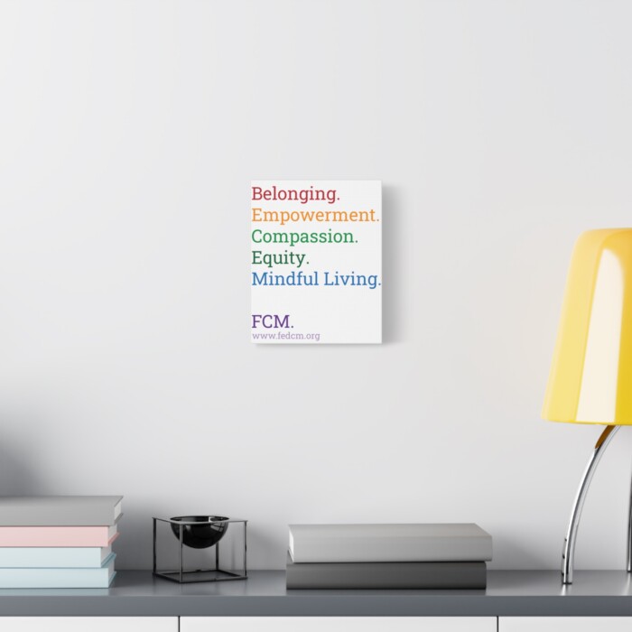 FCM Canvas Wall Art - Core Values Series - Image 3