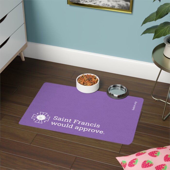 Pet Food Mat - Saint Francis Would Approve - Image 3